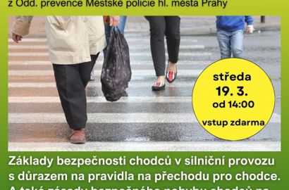 Bezpečný pohyb seniorů v provozu metropole