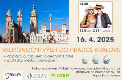 Velikonoční výlet do Hradce Králové