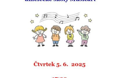 Koncert žáků umělecké školy Musicart