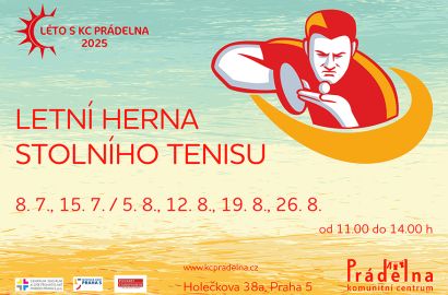 Letní herna stolního tenisu
