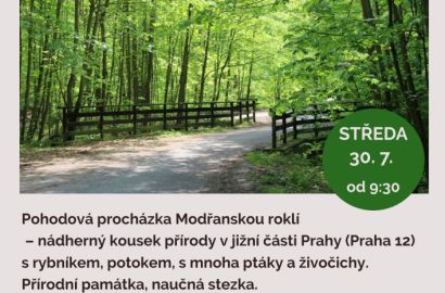 Vycházka do Modřanské rokle