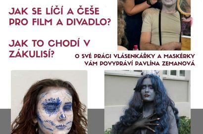Jak se líčí a češe pro film a divadlo?