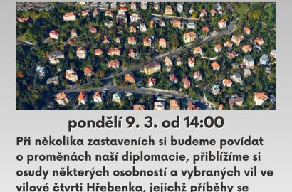 Smíchovem po stopách diplomatů