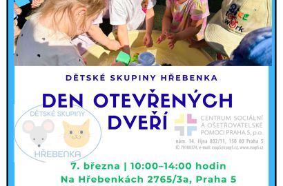 Den otevřených dveří - Dětské skupiny Hřebenka