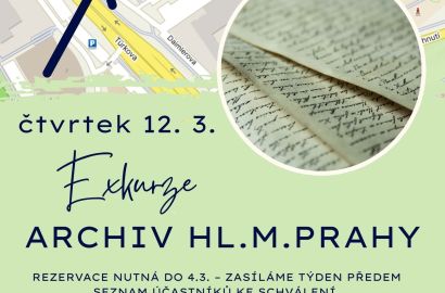 Exkurze - archiv hl.m. Prahy