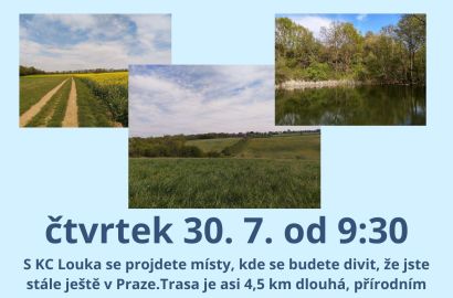 Vycházka - park Drahaň-Troja