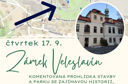 Prohlídka - Zámek Veleslavín